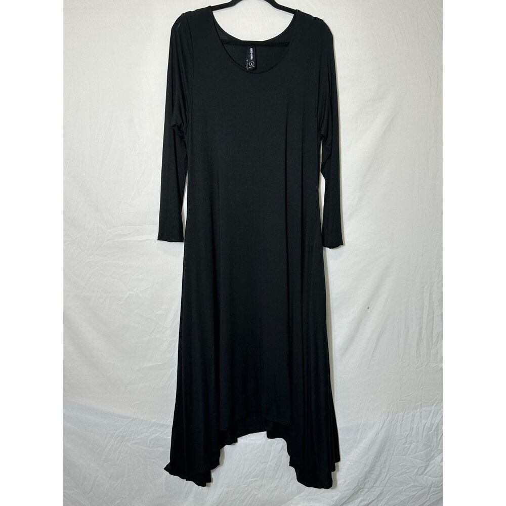 Agnes & Dora Women's Stretchy Earhart Dress NWT Size L Long Sleeves Pockets